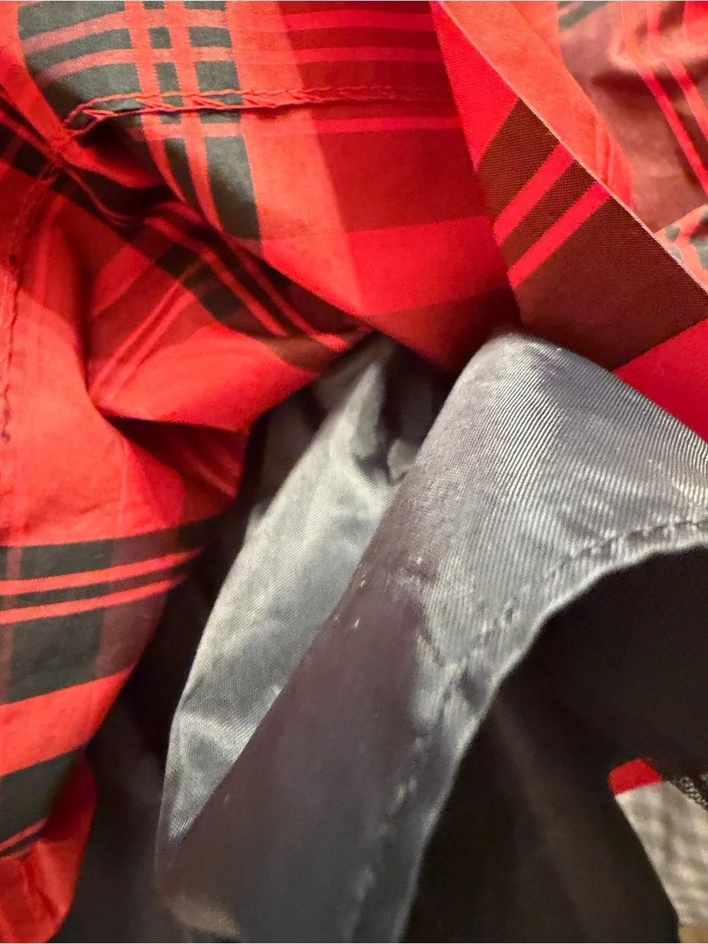 Polo by Ralph Lauren Red and Black Plaid Holiday Dress Size 4T